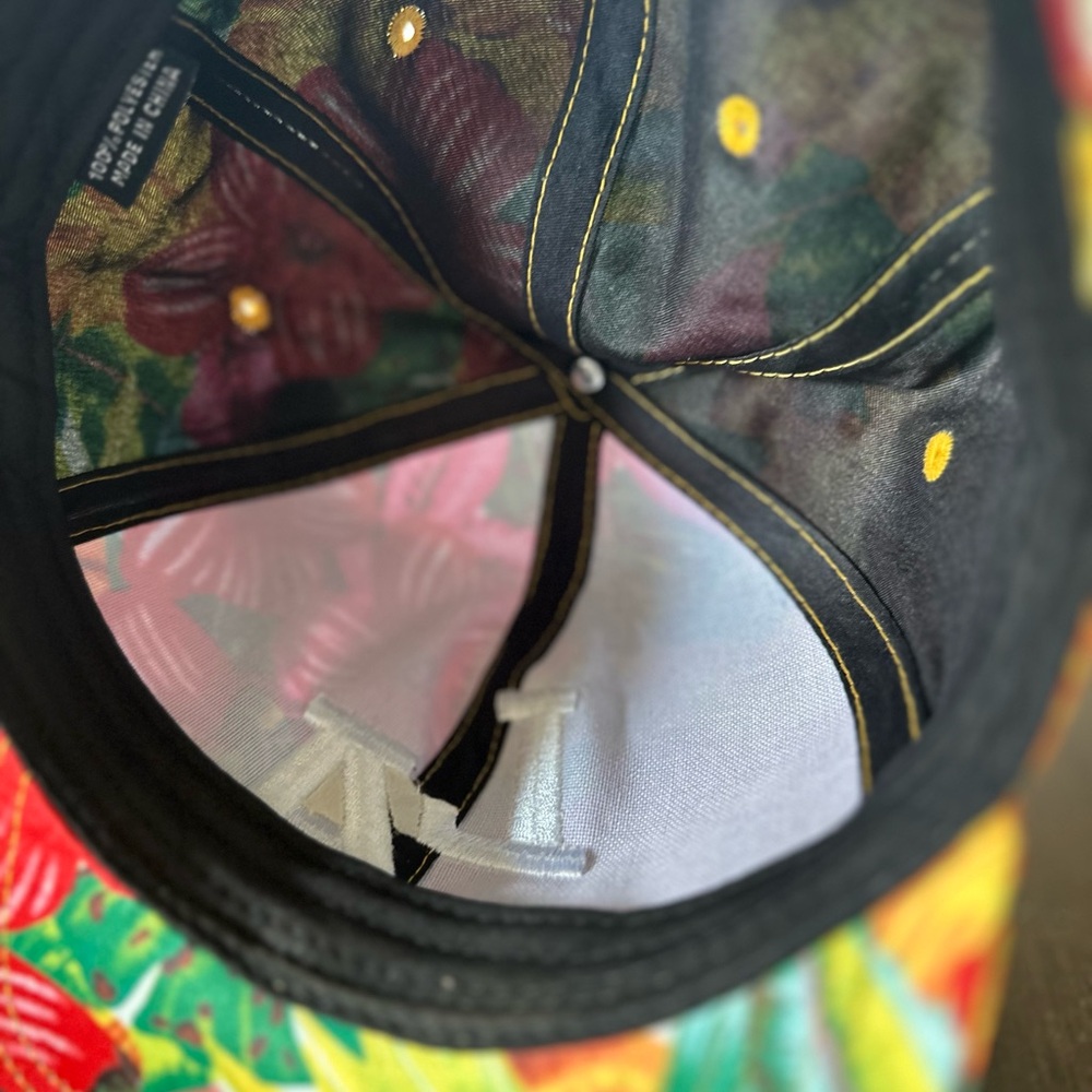 LA Original Floral Cap Snap Back Colorful Streetwear OS New - Picture 3 of 6